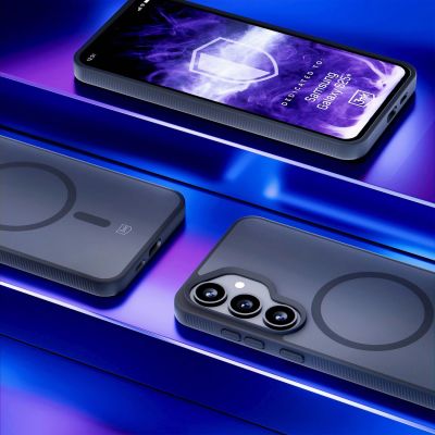 3. 3mk Smoke MagCase Hülle für Samsung Galaxy S25+ - schwarz