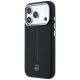 2. Mercedes Leder-Halbhülle mit ikonischer Linie und MagSafe-Design für iPhone 17 Pro Max – Schwarz