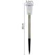 9. SOLARLEUCHTE KRISTALL INOX 5,5x33CM