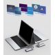 20. Baseus Metal Gleam Series 5-in-1 Multifunktions-HUB USB Typ C - USB Typ C Stromversorgung 100 W / HDMI 4K 30 Hz / 3x USB 3.2 Gen 1 (CAHUB-CX0G)