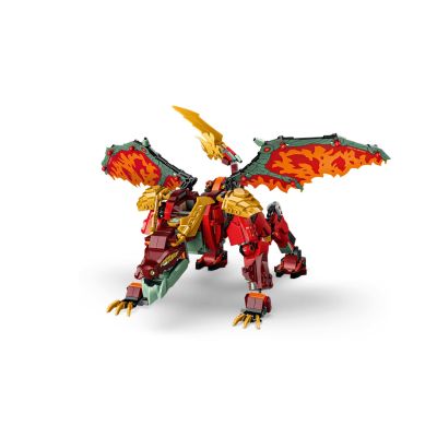 15. LEGO Ninjago 71868 - Wyldfyre Verwandlungsdrachen-Mech