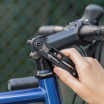 9. Wozinsky WZK-L2 14-in-1 Fahrradwerkzeugset, Multitool, Inbusschlüssel, Reifenheber – Schwarz