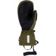 VIKING Norvik Pro Mitten Freeride-Handschuhe für Erwachsene, Khaki mit weißem Leder, Größe 6
