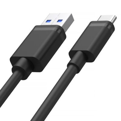 UNITEK USB-Kabel USB-A auf USB-C, 25 cm, Y-C480BK