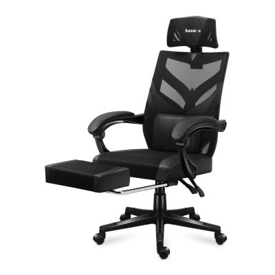 38. Huzaro Combat 5.0 Schwarzer Gaming-Stuhl