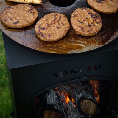 30. BonFeu BonCarré Gartenkamin Schwarz 3503