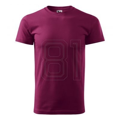 3. Malfini Basic M T-Shirt MLI-12943 fuchsia