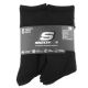 3. Skechers 6er-Pack Core Crew LG Socken S118220-BLK Schwarz 43–46