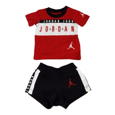 Air Jordan Baby-Set, T-Shirt und Shorts, Größe 50-56 cm - 5J5995-023