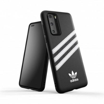 Adidas OR Molded Case PU für Huawei P40 - Schwarz und Weiß