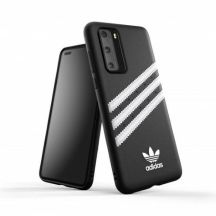 Adidas OR Molded Case PU für Huawei P40 - Schwarz und Weiß