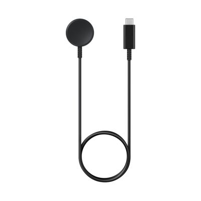 Samsung EP-OL300BBE Kabelloses induktives Ladegerät für Samsung Galaxy Watch 5/6/7/Ultra (Großpackung – Ersatzverpackung) – Schwarz