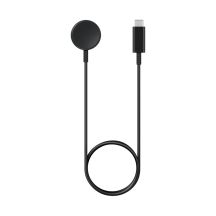 Samsung EP-OL300BBE Kabelloses induktives Ladegerät für Samsung Galaxy Watch 5/6/7/Ultra (Großpackung – Ersatzverpackung) – Schwarz