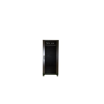 4. Extralink Rack-Schrank 27U 800x800 Schwarz Standend