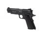 6. RANGER 1911 Tactical KWC Luftpistole Kal. 4,5 BBs BLOW BACK 17 Schuss VOLLMETALL CO2 (AAKCMB770AZB)