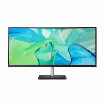 Acer CB343CUR Computermonitor 86,4 cm (34") 3440 x 1440 Pixel UltraWide Quad HD LED Schwarz, Silber