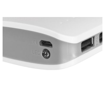 7. Esperanza Radium EMP106WE Powerbank (8000 mAh; microUSB, USB 2.0; weiß)