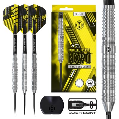 Harrows NX-90 Parallel QP 90 % Steeltip-Darts