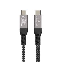 GEMBIRD PREMIUM LADE- UND DATENKABEL USB 4 TYP-C 40 Gbit/s, 240 W, 0,3 m