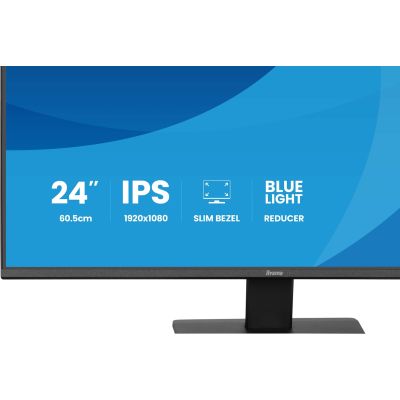9. iiyama ProLite X2491H-B1 Computermonitor 60,5 cm (23,8") 1920 x 1080 px Full HD LCD Schwarz