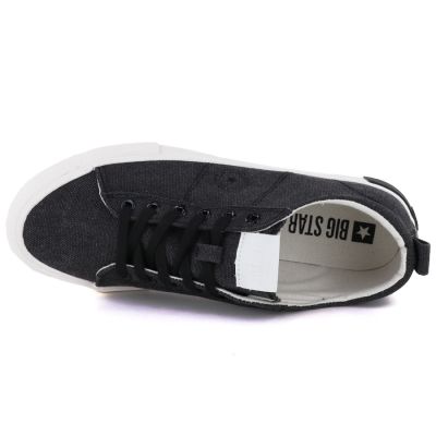 4. Schwarze Herren-Sneaker aus Textil, Big Star TT174292