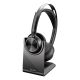 3. POLY Voyager Focus 2 USB-CC Headset mit USB-C/A-Adapter und Ladestation