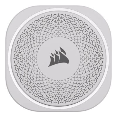 5. Corsair NAUTILUS 240 RS ARGB Flüssigkeits-Prozessor-All-in-One-Flüssigkeitskühler Weiß 1 Stück.