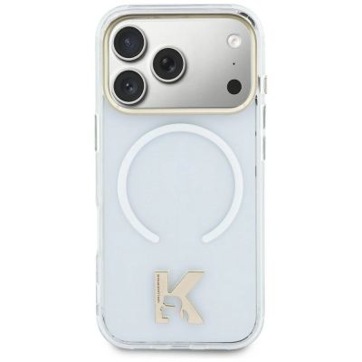 Karl Lagerfeld IML K Head Logo MagSafe Hülle für iPhone Air - Transparent