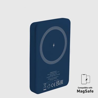 8. Powerbank SBS TEBB5000MAG1CB 5000 mAh kompatibel mit MagSafe - blau