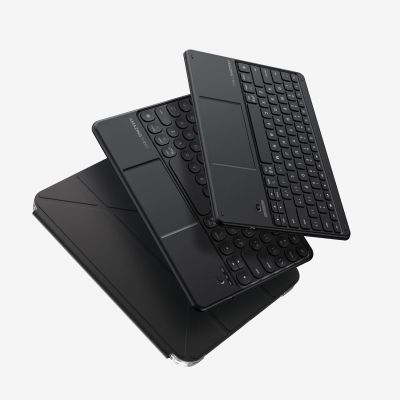 6. AmazingThing Minimal Case Keylite Combo Tastaturhülle für iPad 11" 2025 - Schwarz