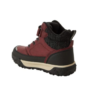 4. Lee Cooper burgunderrote, gefütterte Stiefeletten
