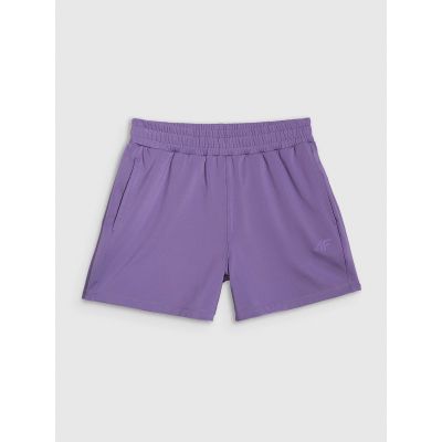 6. Schnelltrocknende Trainingsshorts für Damen 4F 4FWAW25TFSHF1038-53S