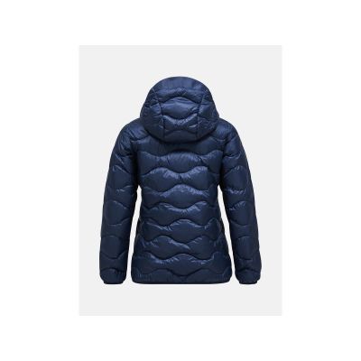 5. PEAK PERFORMANCE Helium Daunenjacke mit Kapuze für Damen, blau