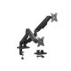 Equip 650131 Monitorhalterung/Ständer 81,3 cm (32") Schreibtisch Schwarz