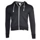 Nike Standard Issue Kapuzenpullover mit durchgehendem Reißverschluss, Damen, Schwarz/Hellelfenbein - CU3793-010
