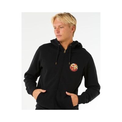 2. RIP CURL Wettie Passage Icon Zip Thru Sweatshirt schwarz