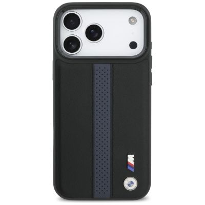 3. BMW M Perforated Stripe Logo MagSafe Case für iPhone 17 Pro Max – Blau