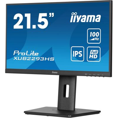 5. iiyama ProLite XUB2293HS-B6 Computermonitor 54,6 cm (21,5") 1920 x 1080 px Full HD LED Schwarz