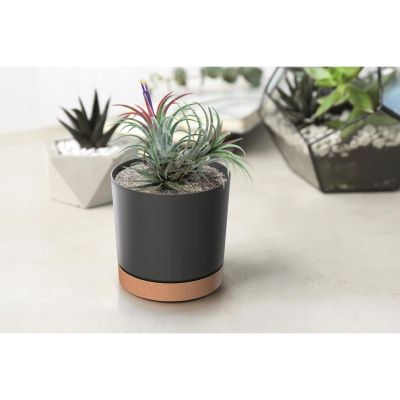 10. TUBO PM ANTHRAZIT-BLUMENTOPF 13CM