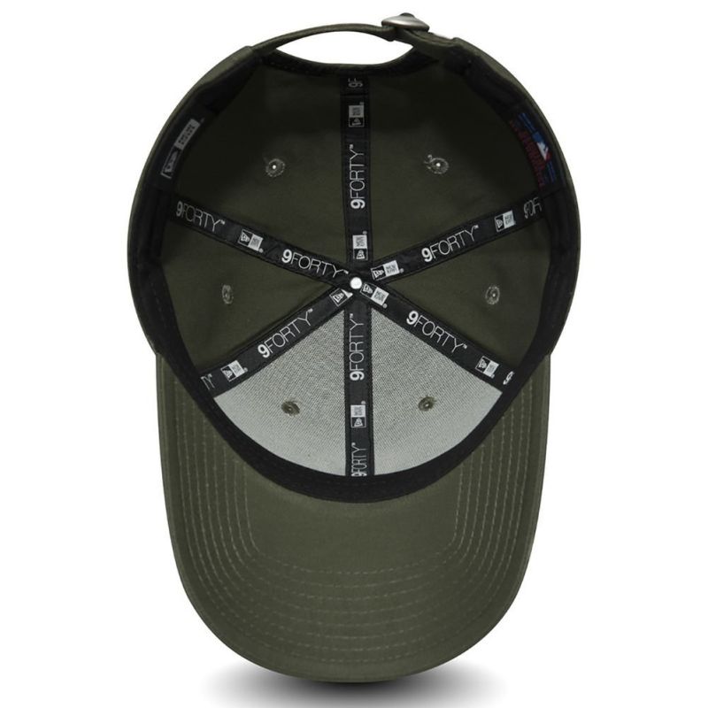 3. New Era 9FORTY MLB NY New York Yankees Cap in Olivgrün – 80636010