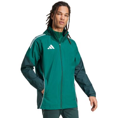 adidas Tiro 25 Competition Allwetter-Herrenjacke Grün JI8936