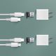 7. Ugreen US280 50568 USB-C 3.1 (weiblich) / USB-A 2.0 (männlich) Adapter – schwarz