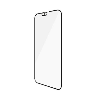 4. PanzerGlass E2E Mikrofrakturiertes gehärtetes Glas für iPhone 13 Mini CamSlider Hüllenkompatibel, antibakteriell – Schwarz