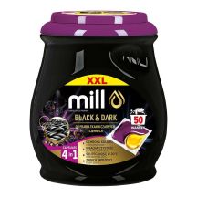 MILL Wasch kapseln für schwarze und dunkle Textilien, 50 Stück, 3K.S