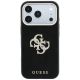 3. Guess Smooth & Big Strass Logo Hülle für iPhone 18 Pro / 17 Pro - Schwarz