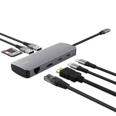 3. TRUST Dalyx 8-in-1 Multiport-Adapter