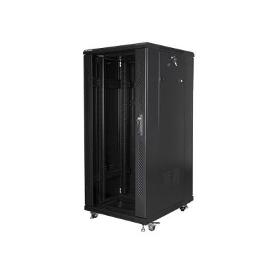 4. Lanberg FF01-6827-12B 27U freistehendes Rack Schwarz