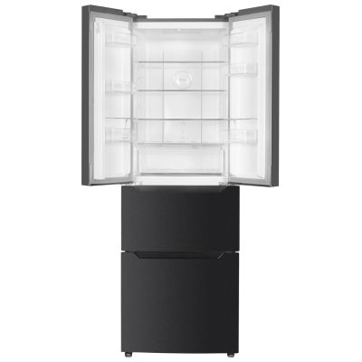 2. Kühl-/Gefrierkombination aus Edelstahl, Modell MPM-351-SBF-07, mit französischen Türen