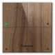 Grenton-Touchpanel / 4 Touchfelder / TF-Bus / dunkle Holzfront