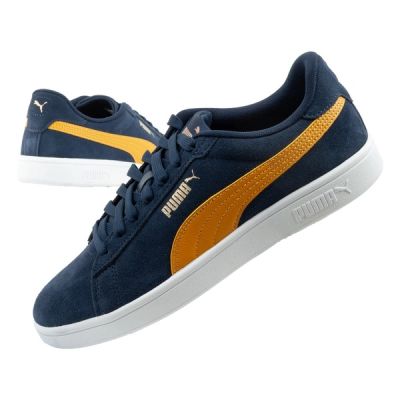 Puma Herren-Sportschuhe, Sneaker Smash 3.0, Leder, klassisch, modisch, marineblau